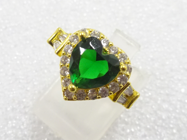 COLORED STONE FASHION RING / JP SIZE 13